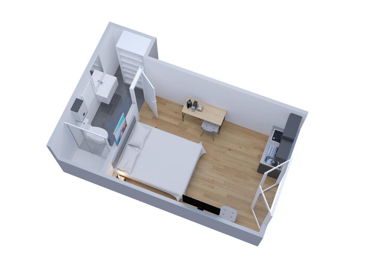 Residence Duguay - Centre Ville - Porte B - Appartements Tout Confort - Neuf - Nouveau โลริอ็อง ภายนอก รูปภาพ