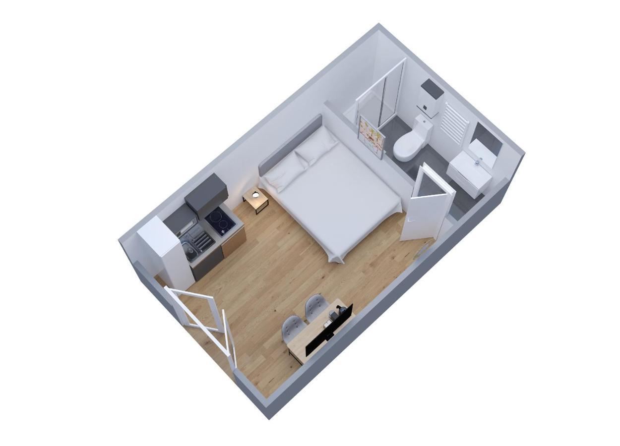 Residence Duguay - Centre Ville - Porte B - Appartements Tout Confort - Neuf - Nouveau โลริอ็อง ภายนอก รูปภาพ